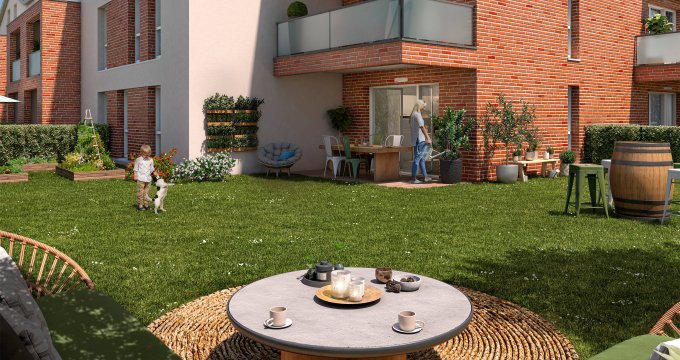 Achat / Vente programme immobilier neuf Castelginest secteur pavillonnaire et arboré (31780) - Réf. 7076