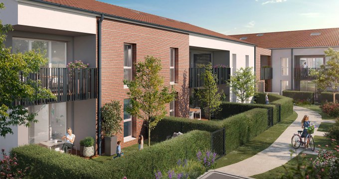 Achat / Vente programme immobilier neuf Eaunes quartier pavillonnaire proche des commerces (31600) - Réf. 7831