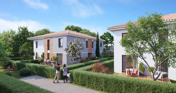 Achat / Vente programme immobilier neuf Pibrac proche centre-ville et gare TER (31820) - Réf. 7975