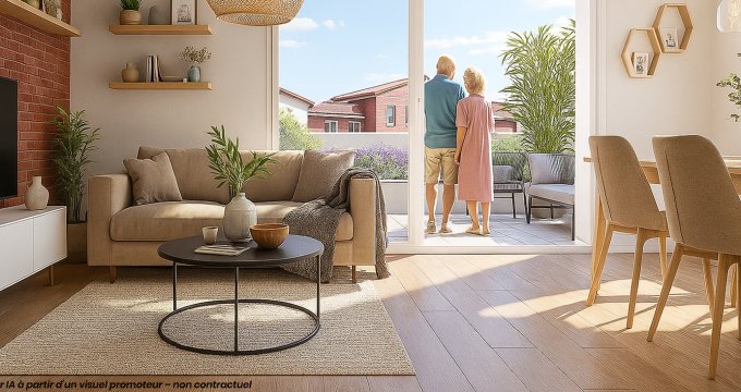 Achat / Vente programme immobilier neuf Saint-Jean résidence LMNP proche des commodités (31240) - Réf. 13596
