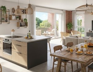 Achat / Vente programme immobilier neuf Aucamville à 10 min en voiture du métro et du centre commercial (31140) - Réf. 13854