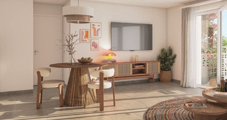 Achat / Vente programme immobilier neuf Aucamville à 10 min en voiture du métro et du centre commercial (31140) - Réf. 13854