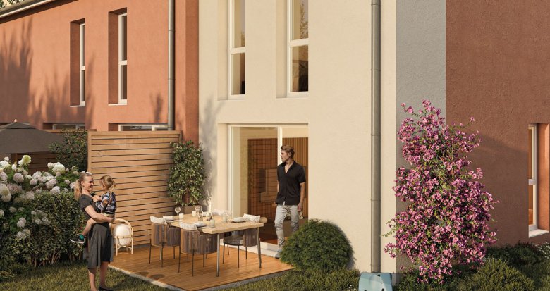Achat / Vente programme immobilier neuf Aucamville à 10 min en voiture du métro et du centre commercial (31140) - Réf. 13854