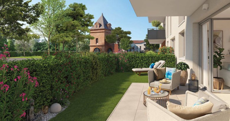 Achat / Vente programme immobilier neuf Aussonne au coeur d'un havre de paix (31840) - Réf. 7079