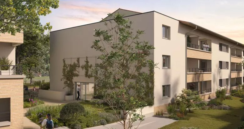 Achat / Vente programme immobilier neuf Auzeville-Tolosane vues dégagées sur les Côteaux (31320) - Réf. 12830