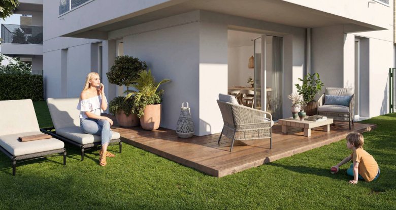 Achat / Vente programme immobilier neuf Blagnac à 200m du tramway T1 (31700) - Réf. 12313