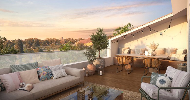 Achat / Vente programme immobilier neuf Blagnac proche centre et à deux pas du Parc Odyssud (31700) - Réf. 13430
