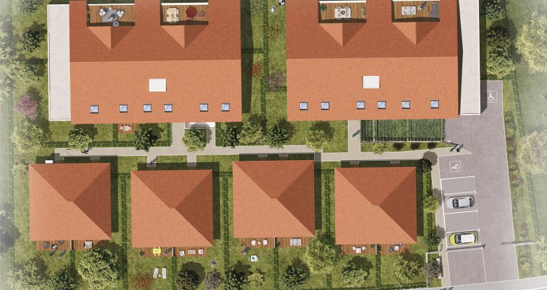 Achat / Vente programme immobilier neuf Blagnac proche centre et à deux pas du Parc Odyssud (31700) - Réf. 13430