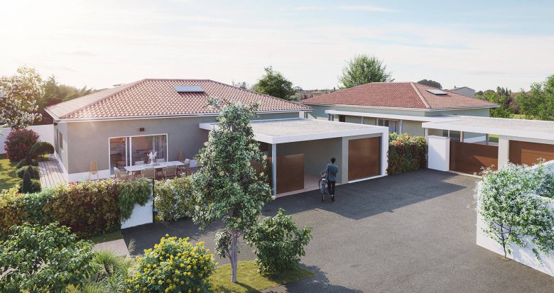 Achat / Vente programme immobilier neuf Bruguières en plein centre (31150) - Réf. 7332