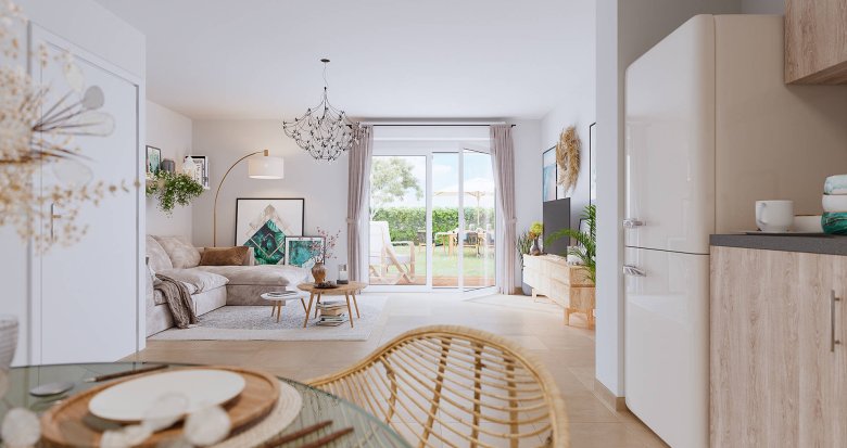 Achat / Vente programme immobilier neuf Bruguières maisons neuves quartier pavillonnaire proche centre (31150) - Réf. 8180
