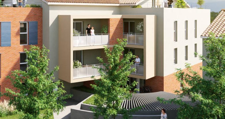 Achat / Vente programme immobilier neuf Castanet-Tolosan sur les hauteurs proche du centre-ville (31320) - Réf. 8076