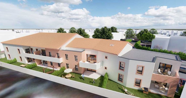 Achat / Vente programme immobilier neuf Castelginest à moins de 300 mètres du centre-ville (31780) - Réf. 12810