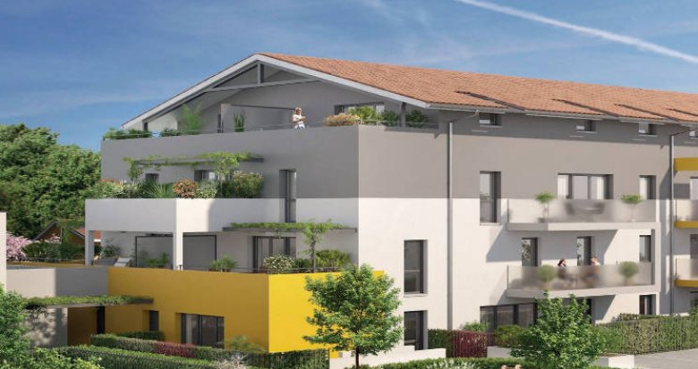 Achat / Vente programme immobilier neuf Castelginest proche centre-commercial (31780) - Réf. 3806