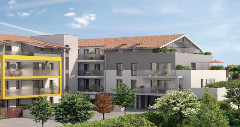 Achat / Vente programme immobilier neuf Castelginest proche centre-commercial (31780) - Réf. 3806