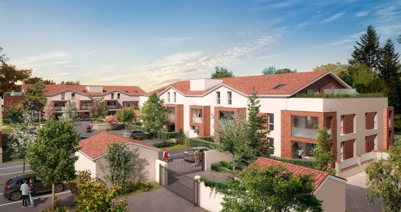 Achat / Vente programme immobilier neuf Castelginest secteur pavillonnaire et arboré (31780) - Réf. 7076