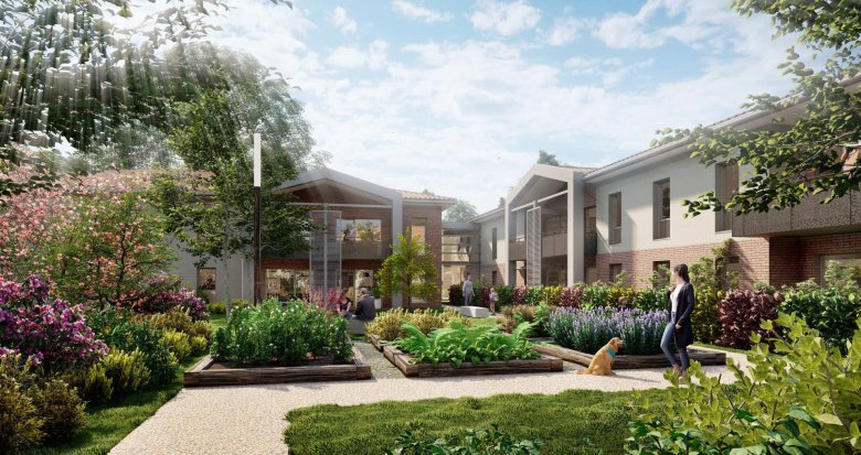 Achat / Vente programme immobilier neuf Colomiers au coeur du secteur Ramassiers (31770) - Réf. 7665