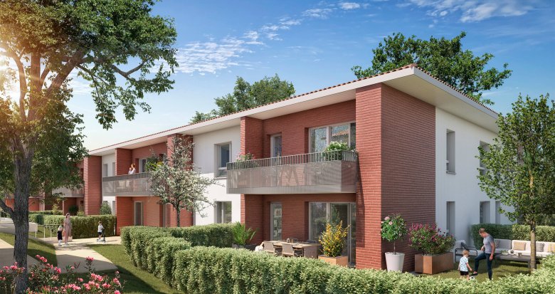 Achat / Vente programme immobilier neuf Cornebarrieu à 800m de la clinique des Cèdres (31700) - Réf. 6846