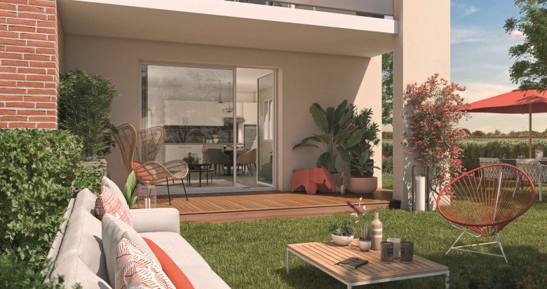 Achat / Vente programme immobilier neuf Eaunes quartier résidentiel verdoyant (31600) - Réf. 7996
