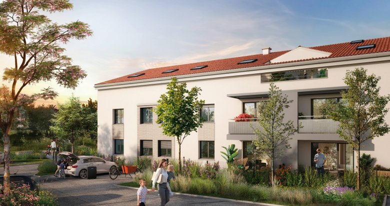Achat / Vente programme immobilier neuf Fenouillet face au Canal latéral (31150) - Réf. 7432