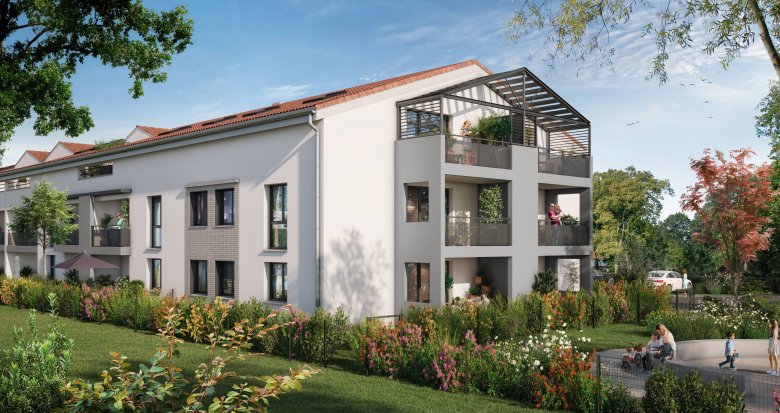 Achat / Vente programme immobilier neuf Fenouillet face au Canal latéral (31150) - Réf. 7432