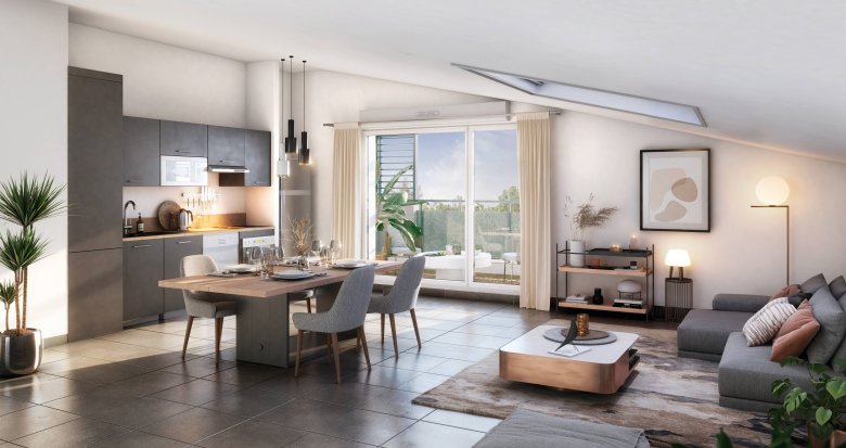 Achat / Vente programme immobilier neuf Fenouillet face au Canal latéral (31150) - Réf. 7432