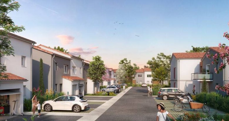 Achat / Vente programme immobilier neuf Frouzins, sur les bord du canal Saint-Martory (31270) - Réf. 8151