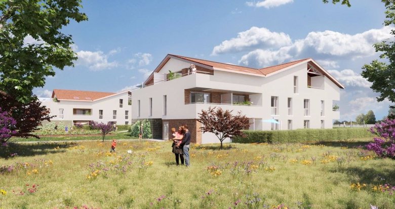 Achat / Vente programme immobilier neuf Launaguet aux portes de Toulouse (31140) - Réf. 7807