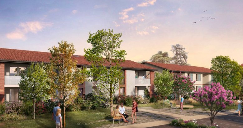Achat / Vente programme immobilier neuf Pompertuzat proche du centre commercial (31450) - Réf. 8314