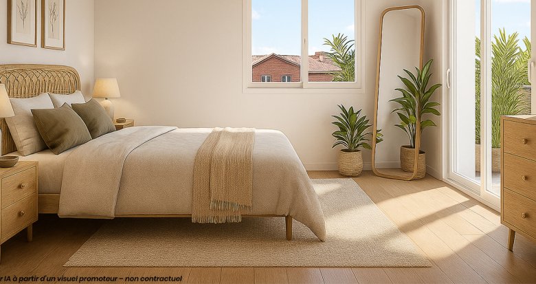 Achat / Vente programme immobilier neuf Saint-Jean résidence LMNP proche des commodités (31240) - Réf. 13596