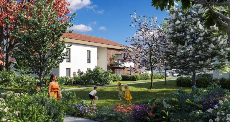 Achat / Vente programme immobilier neuf Saint-Simon environnement Pavillonnaire (31000) - Réf. 7493