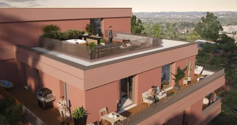 Achat / Vente programme immobilier neuf Toulouse à 3 min du centre commercial de Saint-Orens (31000) - Réf. 9340