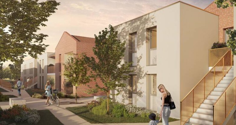 Achat / Vente programme immobilier neuf Toulouse à 3 minutes à pied de l'arrêt de bus Liffard (31000) - Réf. 8239