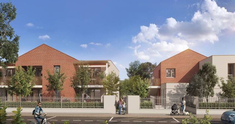 Achat / Vente programme immobilier neuf Toulouse à 3 minutes à pied de l'arrêt de bus Liffard (31000) - Réf. 8239