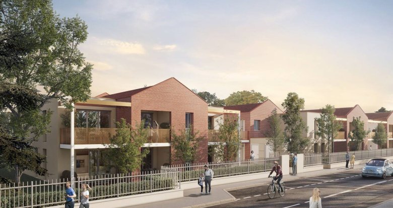 Achat / Vente programme immobilier neuf Toulouse à 3 minutes à pied de l'arrêt de bus Liffard (31000) - Réf. 8239