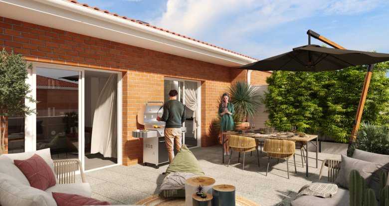 Achat / Vente programme immobilier neuf Toulouse à 300m du métro La Vache (31000) - Réf. 6874