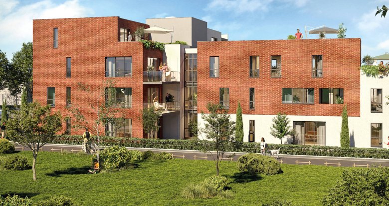 Achat / Vente programme immobilier neuf Toulouse à 5 min de la Place de l’Ormeau (31000) - Réf. 7180