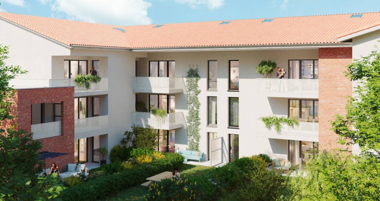 Achat / Vente programme immobilier neuf Toulouse à 500 mètres du futur métro C (31000) - Réf. 9351