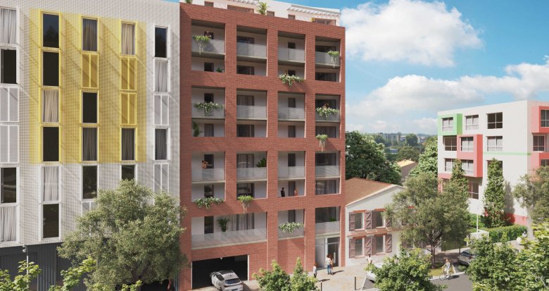 Achat / Vente programme immobilier neuf Toulouse à 800m du métro A Patte d'Oie (31000) - Réf. 7912