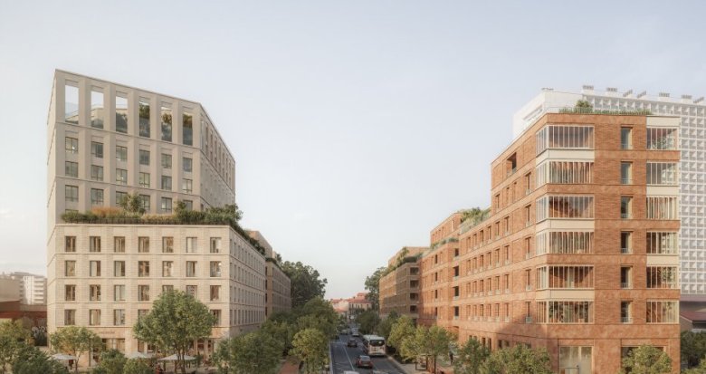 Achat / Vente programme immobilier neuf Toulouse à 9 minutes à vélo de la place du Capitole (31000) - Réf. 12708