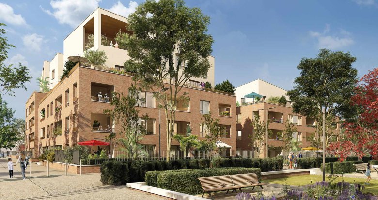 Achat / Vente programme immobilier neuf Toulouse au cœur du quartier Guillaumet (31000) - Réf. 5963