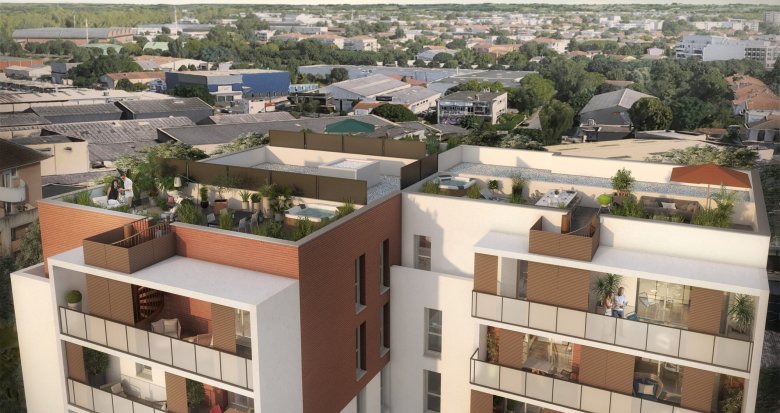 Achat / Vente programme immobilier neuf Toulouse au pied métro future ligne C Pont Jumeaux (31000) - Réf. 7168