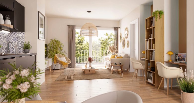 Achat / Vente programme immobilier neuf Toulouse coliving écoquartier Saint-Martin-du-Touch (31000) - Réf. 12380