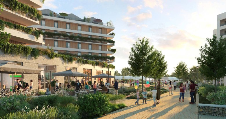 Achat / Vente programme immobilier neuf Toulouse coliving écoquartier Saint-Martin-du-Touch (31000) - Réf. 12380