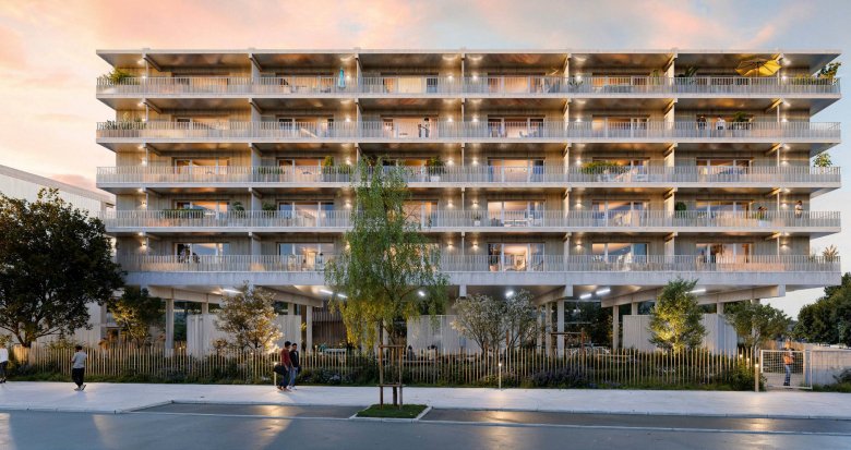Achat / Vente programme immobilier neuf Toulouse coliving écoquartier Saint-Martin-du-Touch (31000) - Réf. 12380