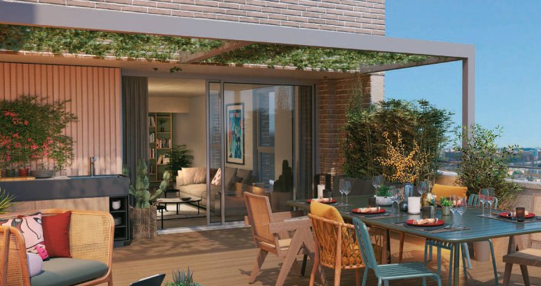 Achat / Vente programme immobilier neuf Toulouse quartier de la Cartoucherie au pied du tramway (31000) - Réf. 8053