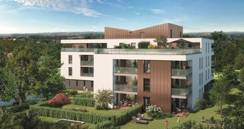 Achat / Vente programme immobilier neuf Toulouse quartier de Pouvourville (31000) - Réf. 5674