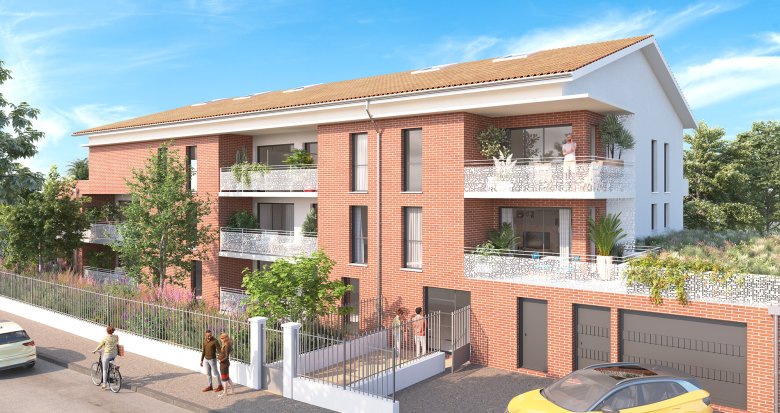 Achat / Vente programme immobilier neuf Toulouse quartier des Minimes proche école (31000) - Réf. 7974