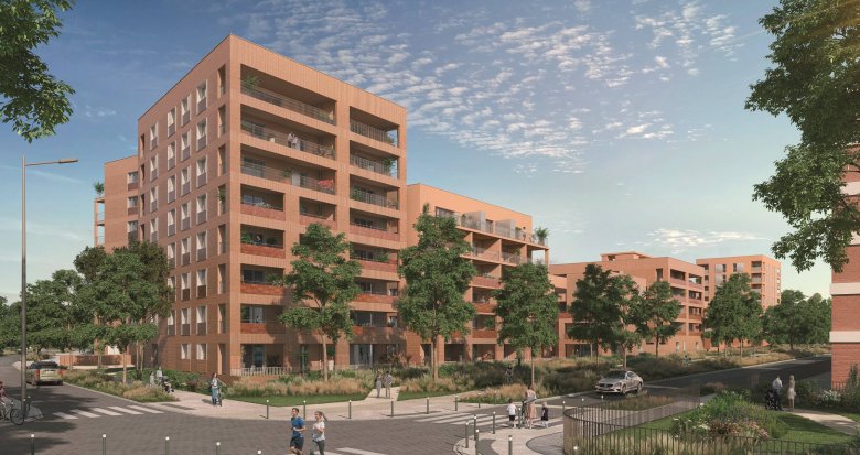 Achat / Vente programme immobilier neuf Toulouse quartier Faubourg Malepère (31000) - Réf. 7829