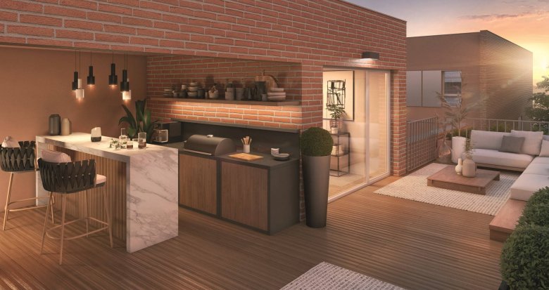 Achat / Vente programme immobilier neuf Toulouse quartier Faubourg Malepère (31000) - Réf. 7829