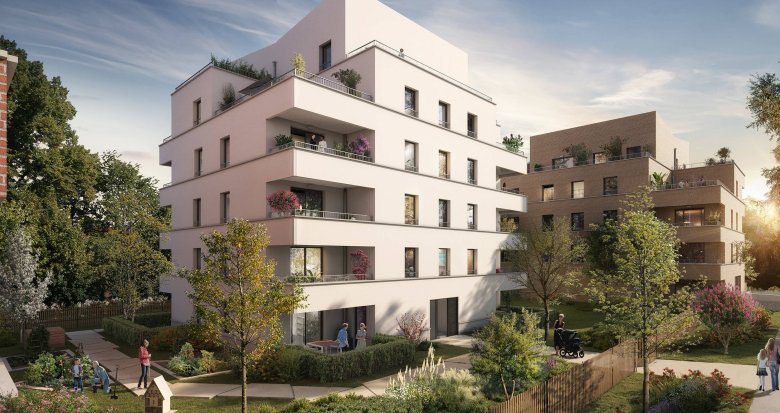 Achat / Vente programme immobilier neuf Toulouse quartier Faubourg Malepère proche des commodités (31000) - Réf. 7810